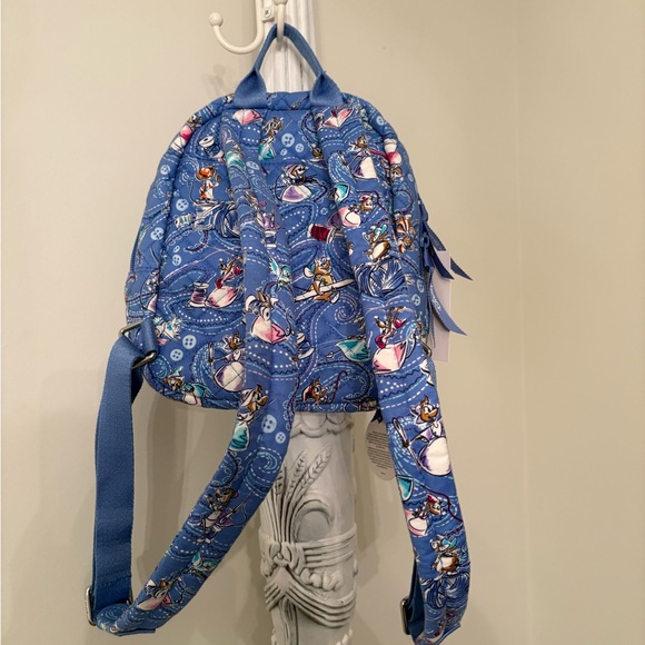 New with tags Vera Bradley Cinderella Paisley Friends mini backpack - Picture 2 of 8